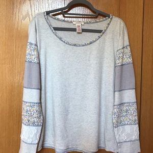 Sundance Long Sleeve Heather Top